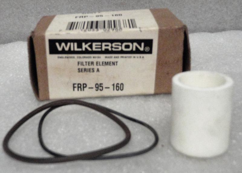 Filtro Aria Wilkerson FRP-95-160 &ndash; 5 Micron &ndash; NOS (New Old Stock) &ndash; Usato? No, &egrave; NOS